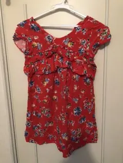 ザラキッズ　オールインワン　花柄