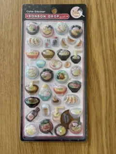 宮*美様 【正規品】ボンボンドロップシール　和柄　ラーメン