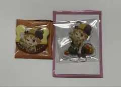 鬼滅の刃 実りの秋まつり くま　缶バッジ　アクスタ　我妻善逸