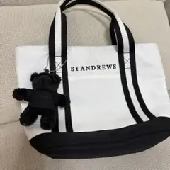 St ANDREWS カートバッグ ベアチャーム付のサムネイル