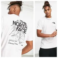 【匿名配送】THE NORTH FACE ホワイト Tシャツ　USサイズ　メンズ