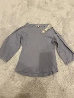 SHOO・LA・RUE リボン付き長袖カットソー 120