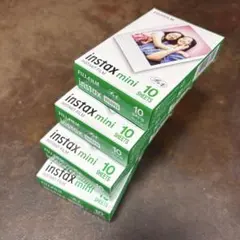Fujifilm instax mini フィルム 10枚×4個