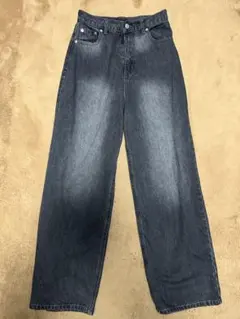 GRL cu509 ハイウエストストレートデニムパンツ