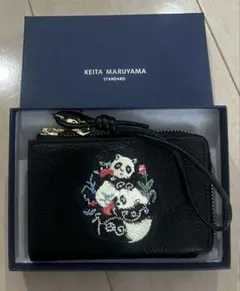 【新品】 KEITA MARUYAMA パンダ刺繍　財布のサムネイル