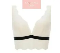 【新品】トリンプ★AMO STYLE★S★ノンワイヤー★ホワイト★ブラ