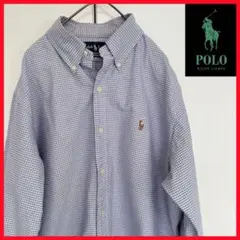 POLO Ralph Lauren ラルフ 長袖シャツ 古着 オールドタグ