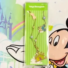 【ディズニー】ミッキー スタンドグラス風ネックレス