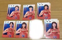 wリーグ トレカ 新潟アルビレックスbbラビッツ 計9枚セット