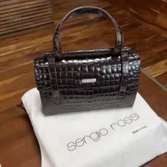 超美品　sergio rossi ハンドバッグ