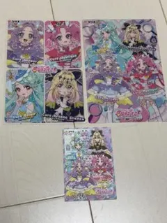 名探偵プリキュアキラキラクリアカードガム　ホロキュンシールガム 集合　3枚セット