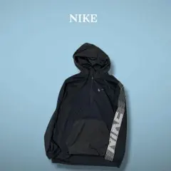 ナイキ NIKE DRI-FIT ハーフジップ フーディ パーカー ブラック M