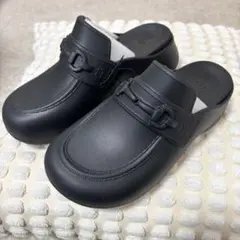 GU × rokh ローファー サンダル ブラック 23cm 新品タグ付き