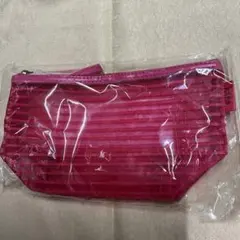 HABA メッシュポーチ ピンク 約23cm x 12cm