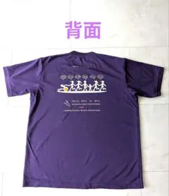 2013かすみがうらマラソン Tシャツ パープル 【M】
