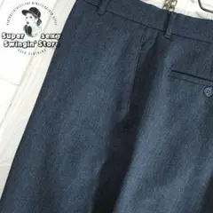 人気 リーバイス アクションスラックス W35相当 ブルー テーパード 古着のサムネイル