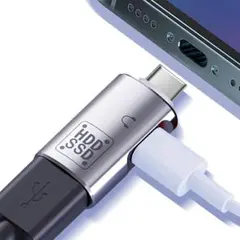USB Type-C OTG アダプター 2in1 USB 3.0 未使用♪