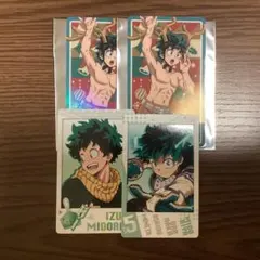 ヒロアカ 緑谷出久 クリスマス ホロカード 僕のヒーローアカデミア　スナマイ