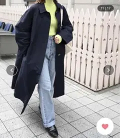 CANAL JEAN RED CHOP WORKS ステンカラーコート