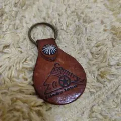 Lucky John レザーキーホルダー ブラウン　レザークラフト