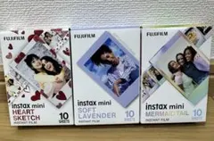 instax mini フィルム 3種セット （2027-02）