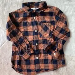 ZARA 長袖チェックシャツ　サイズ98