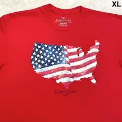 アメリカ国旗 星条旗Tシャツ XL 赤 ビッグサイズ アメカジ 古着のサムネイル