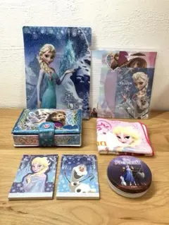 ディズニー　アナ雪文房具・グッズ　7点セットまとめ売り