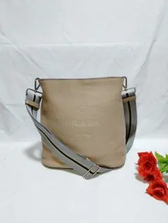 ✨極美品✨】プラダ カメラバッグ ヴィッテロフェニックス シルバー IC