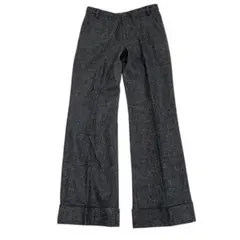 LAPIS LUCE BEAMS ウール スラックスパンツ 大きいサイズL