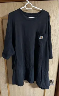 【Carhartt】カーハート ポケットTシャツ 3XL 黒 オリジナルフィット
