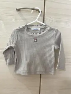 ♡familiar♡ 薄手　ロンT グレーのサムネイル