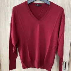 薄手ニット④ユニクロ毛100 超美品