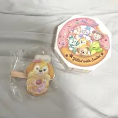 フィルドウィズジョイ クッキーアン　ヘアクリッ プ　ダッフィー20周年