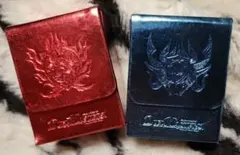 デュエル マスターズ デッキ ケース 2個セット レッド ブルーのサムネイル
