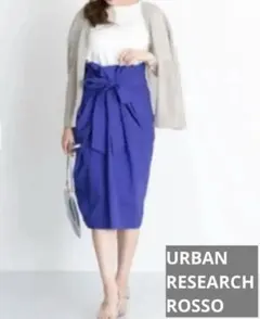 【URBAN RESEARCH ROSSO】リボンデザインスカート
