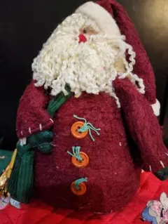 フェルト製サンタクロースぬいぐるみ