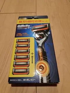 Gillette PROGLIDE 5+1 電動 本体 替刃6個付のサムネイル
