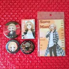 ❤お買い得❤　東リベ　東武動物公園　ポストカード　スクエア　缶バッジ　5点