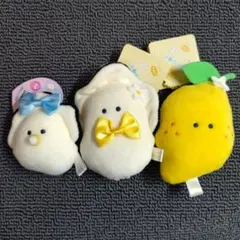 【つぶらな瞳のレモンフェア】ぬいぐるみキーホルダー・まとめ売り