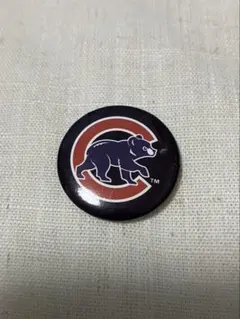 シカゴカブス 缶バッジ Chicago Cubs MLB