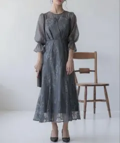 レースロングマーメイドドレス epic day