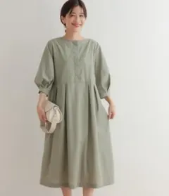 URBAN RESEARCH DOORS タックスリーブ切替ワンピース