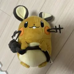 一番くじ ポケモンリサーチ デデンネのポシェット ぬいぐるみ B賞