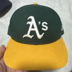A's 59FIFTY ベースボールキャップ 7 1/4