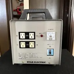 オーディオ用 ダウントランス 　スター電器 STH-320A　プロケーブル Amazon.co.jp: プロケーブル ダウントランス 3000W コンセント16