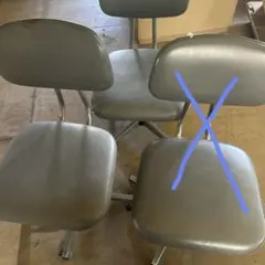 オフィスチェア　昭和レトロ　事務用椅子