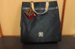 【未使用】クリスチャン　オリビエ モノグラム柄 あおりトートバッグ