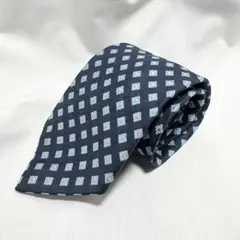 【dunhill】小紋柄シルクネクタイ 英国製