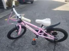 【d bike ディ バイク】子供用自転車 16インチ ピンク 【引き取り限定】のサムネイル